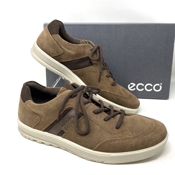 Ecco | Shoes | Sale Ecco Mens Sneakers Ennio Cocoa Suede Size 534374 482 | Poshmark